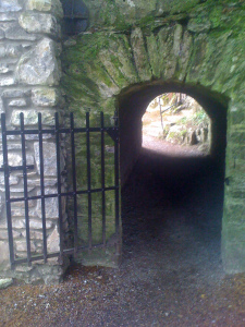 If I had been afraid to go through this gate, I would have missed one of the most beautiful and interesting gardens in all of IrelanD!