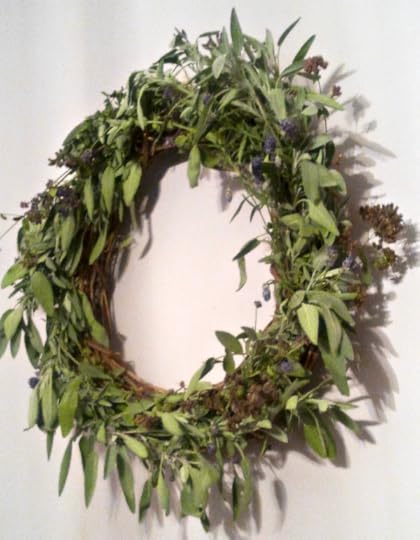 Herb Wreath by @JanalynVoigt Escape into a Simple Life