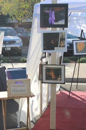 My first photo stand at an art fair