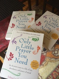 A friend texted me a photo of her pre-ordered books when they arrived. 