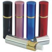 lipstick tubes in various colors (really pepper spray)