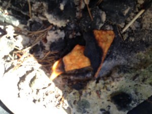 Doritos aflame