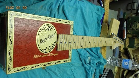 Neck Fitted to Cigar Box