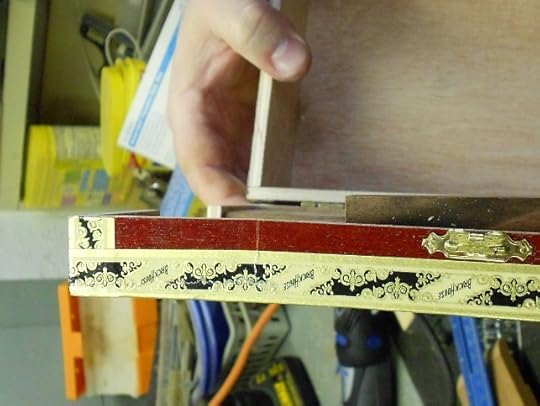 Hairline Crack in Cigar Box