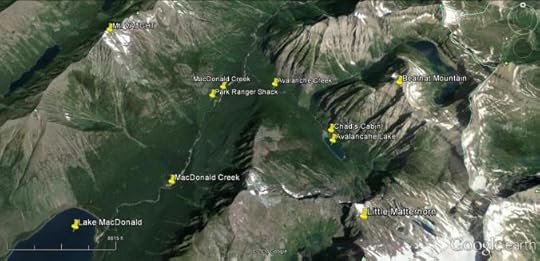 Little Matterhorn region zoom out