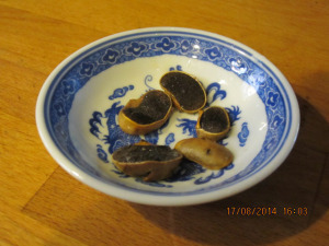 calvatia cyathiformis, frying mushrooms, cooking, wild mushrooms