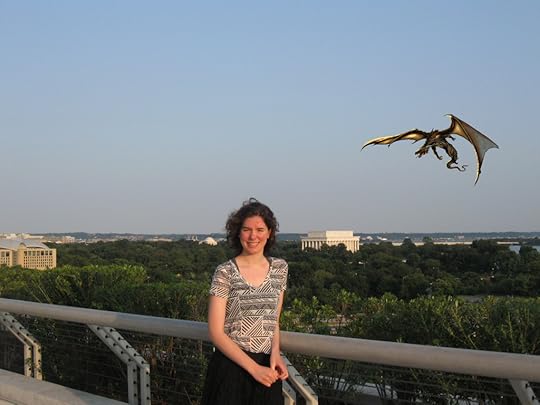 Haley with Dragon