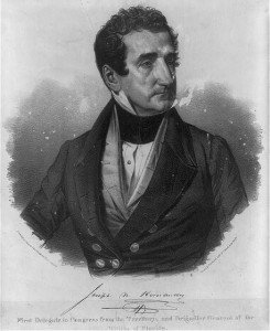 Joseph N. Hernandez, first delegate to Congress from the Florida Territory and brigadier general of the Militia of Florida. Between 1850 and 1857. Prints and Photographs Division. 