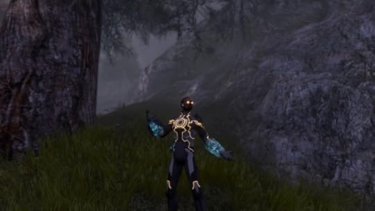 My Dragon shows off his new Panoptic Core outfit in The Secret World
