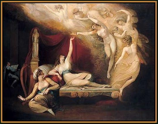Henry Fuseli's painting, Courtesan.