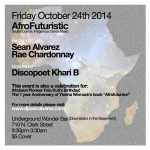Afrofuturism Party Sean Alvarez