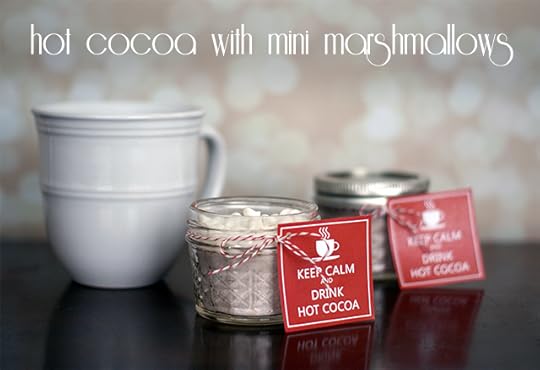 Hot Chocolate with Mini Meringue Marshmallows