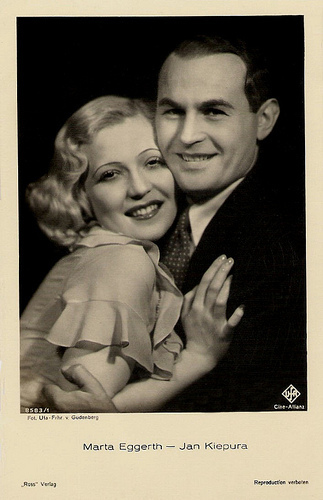 Marta Eggerth, Jan Kiepura