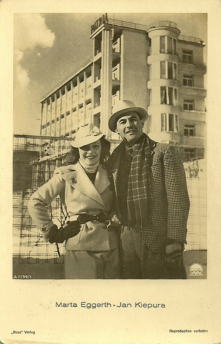 Marta Eggerth and Jan Kiepura, Hotel Patria