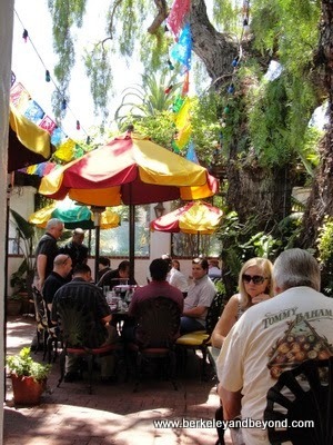 patio of Casa Guadalajara in San Diego, California
