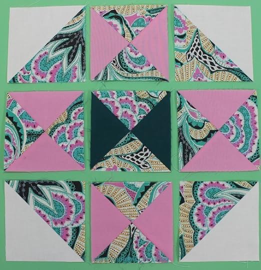 how to sew 1/4-square triangles by Nancy Zieman
