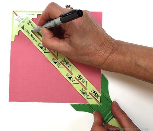 Nancy Zieman No Hassle Triangles Gauge by Clover IMG_4164