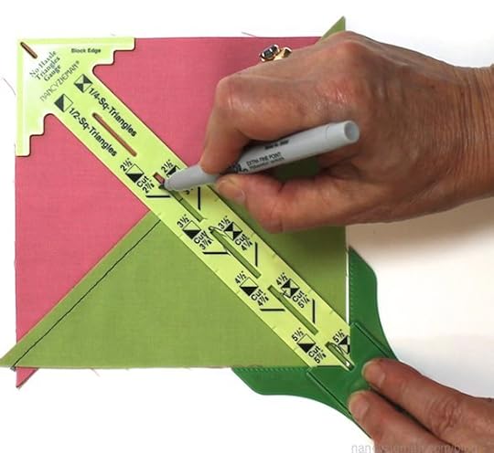 Nancy Zieman No Hassle Triangles Gauge by Clover IMG_4187