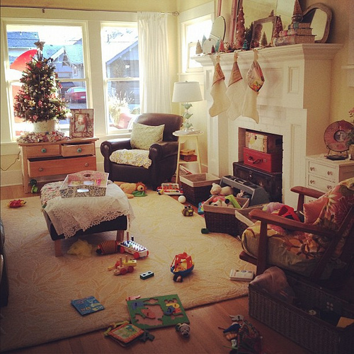 Total mess. But a joyful mess.