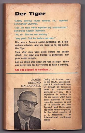 Back cover of <i>Behemoth</i> by J. E. MacDonnell.