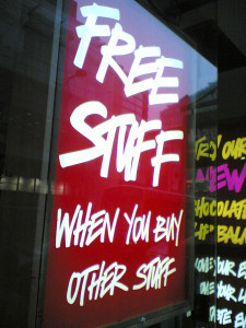 Is Free Stuff Really Free? | Unclutter