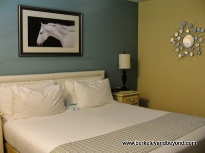 guest room at Wine Valley Inn & Cottages in Solvang, California