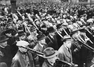 Swearing in of members of German Volkssturm, Berlin, 12 November 1944 (German Federal Archives, Bild 146-1971-033-15 / CC-BY-SA)