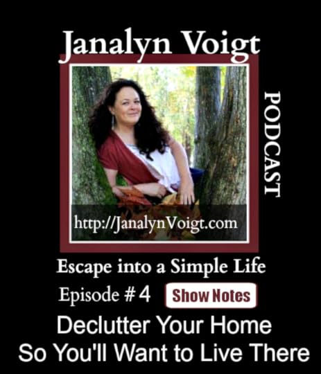 Escape Into A Simple Life Podcast Episode 4 via @JanalynVoigt | A Simple Life