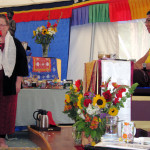 Megan, Retreat Manager, giving acknowledgements