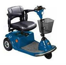 Renting a scooter can help your senior keep up.