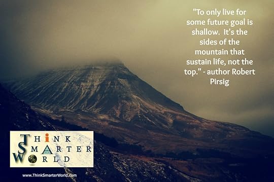 Robert Pirsig Quote - Mountain
