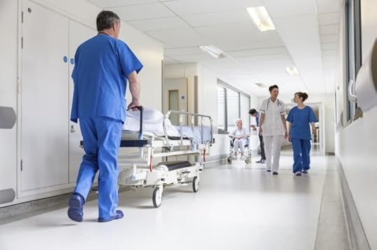 Hospital corridor. © Spotmatik via iStock.