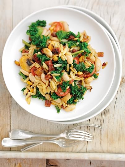 Orzo With Kale & Chorizo