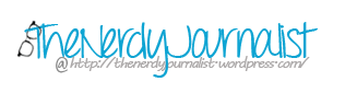 The Nerdy Journalist book blog