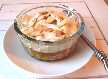 Low Fat Low Cholesterol Pumpkin Meringue Pots Dessert