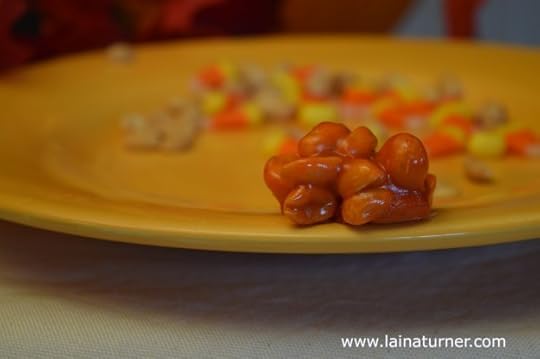 Candy Corn Peanut treat