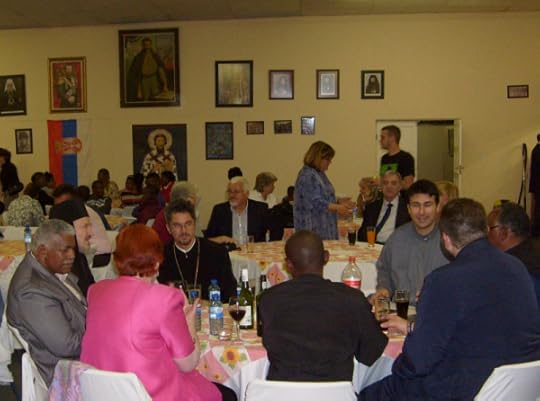 Supper at the St Thomas's patronal festival