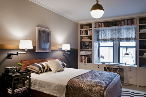transitional bedroom 6 Ways to Eek Storage Out of Your Closet less Apartment