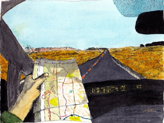 Dan Vera. Watercolor. 2014