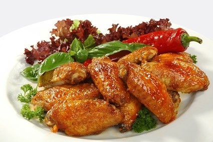 grilled chicken wings picture