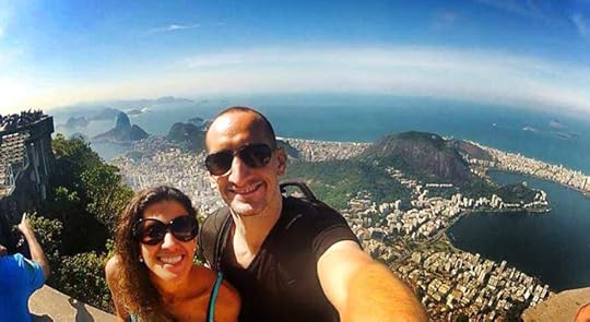 The classic view of Rio, with my friend Renata.