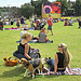 The Olympics big screen on Blackheath