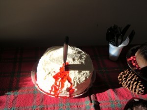A red velvet cake with a twist?