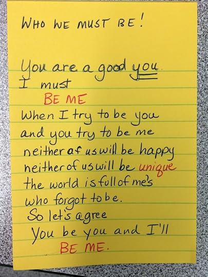 You be you