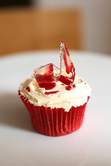 blood cupcakes