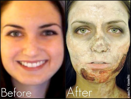 zombie makeup tutorial the walking dead inspired before and after