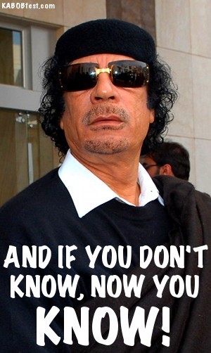 Gaddafi