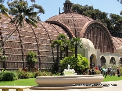 Botanical Building in Balboa Park in San Diego, California