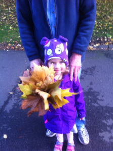 Autumn Fairy with bouquet