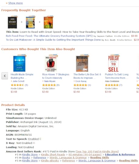 Buck Books: rank